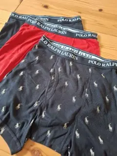 新品ラルフローレンPOLOボクサーブリーフ3枚アンダーウエア下着パンツ