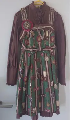 Chocolate Rosette グリーン angelic pretty