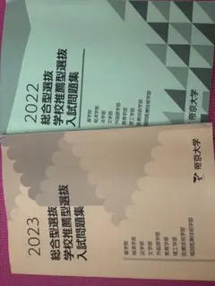 帝京大学　学校推薦型　総合選抜　解き方あり　過去問　2024〜2020年 帝京大学 総合型・学校推薦型選抜過去問 6年間分