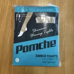 Pomche ダンスタイツ L ライトトースト
