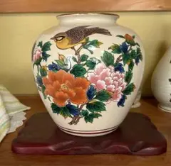 ラストです。大幅値下げ【当時物】絵付け骨董品　壺　縁起物　古い　工芸品