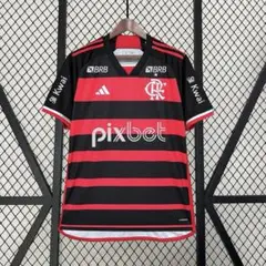 フラメンゴ adidas サッカーシャツ L サイズ