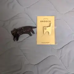 猫ブローチ＆バレッタ