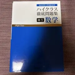 ハイクラス徹底問題集 中1数学