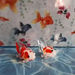 ガラス細工金魚セット （5）