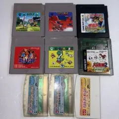 ゲームボーイソフトなどまとめ売り　ポケットモンスター赤など