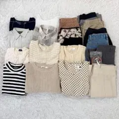 レディース　まとめ売り　19点　シャツ　パンツ　ワンピース　スカート　など
