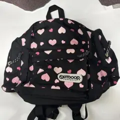 OUTDOOR PRODUCTS ハート柄リュック