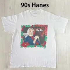 90s　USA製　Hanes　シングルステッチ　ケニーロジャース　Tシャツ