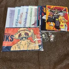 ONE PIECE 一番くじ　クリアファイル　タオル　きーホルダーセット