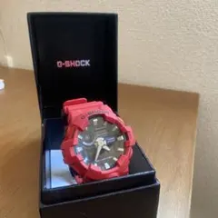 G-SHOCK デジタル腕時計 レッド