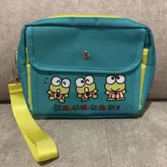 サンリオ けろけろけろっぴ レトロ柄 ジャバラポーチ ケースレア商品新品未使用