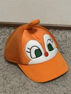 オレンジ キャラクターキャップ