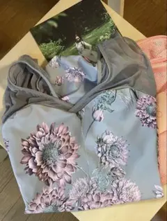 stina S レオタード　グレー