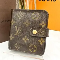 ⭐️美品⭐️ ルイヴィトン モノグラム コンパクトジップ 二つ折り財布