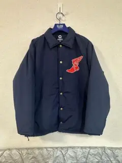 Cloveru WING FOOT ハイブリッドコーチジャケット L ネイビー Cloveru® Primaloft® 133 WING FOOT HYBRID COACH JKT | BIZARRE