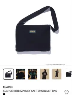 XLARGE×BOB MARLEY KNIT SHOULDER BAG