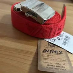 AVIREX 赤ベルト