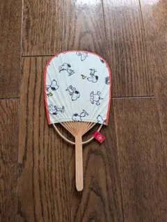 スヌーピーのミニうちわ