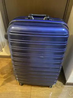 ネイビー ハードシェル キャリーケース