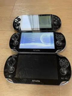 PSvita 本体 ジャンク 3台 まとめ売り