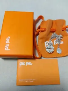 値下げ 中古 フォリフォリ「Folli Follie」四葉のクローバーネックレス