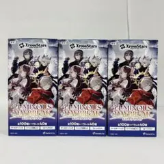 Xross Stars ブースターパック第1弾 3BOXセット【新品未使用】
