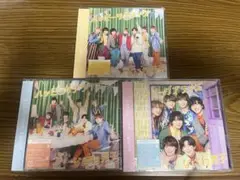 なにわ男子 ハッピーサプライズ 3形態