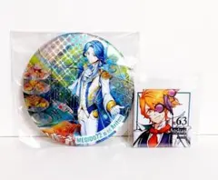 メギド72 缶バッジ 祖63アンドラス 真55アリトン