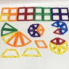 貴重 レア ボーネルンド MAGFORMERS マグフォーマー 42ピース