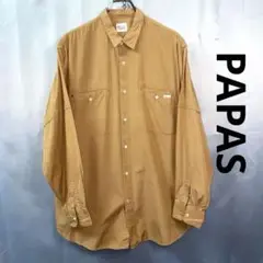 PAPAS パパス　ワイドシルエット　ゆったり