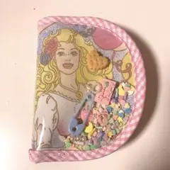 ハンドメイド アクセサリーポーチ ジュエリー ポーチ Barbie バービー