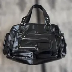 ショルダーバッグ 黒レザー 新品未使用