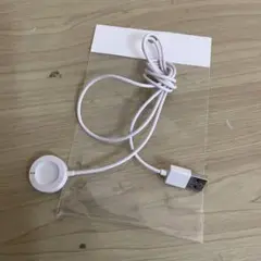 スマートウォッチ用ホワイトUSB充電器
