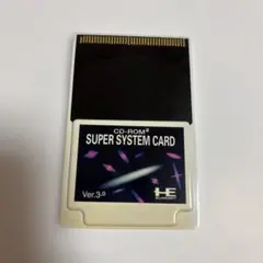 スーパーシステムカード　PCエンジン CD-ROM2 Ver.3.0
