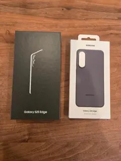GALAXY S25 EDGE 512GB ブラック SIMフリー ケース付