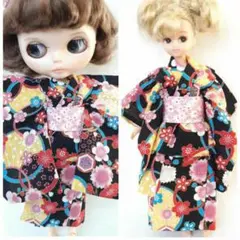 リカちゃん着物 No.53中振袖