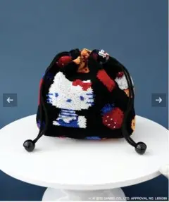 ✨新品タグ付き❤️✨フェイラー/キティ/コラボ/花柄/巾着/黒/サンリオ Amazon.co.jp: [フェイラー] Amazon正規品 HELLO KITTYコラボ