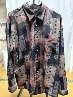 Ratoku II 総柄 長袖シャツ Lサイズ