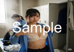 A4サイズアートポスター 1点もの 美女ポスター最高品質 D-S-４４