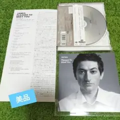 帯付き国内盤美品ジェイムス/プリーズド・トゥ・ミート・ユー