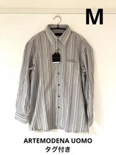 【新品】ARTEMODENA UOMO アートモディナー メンズストライプシャツ