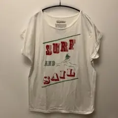 DALUC 半袖　Tシャツ　アートプリント　M SURF AND SAIL 古着