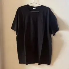 Hanes ブラック Tシャツ 無地