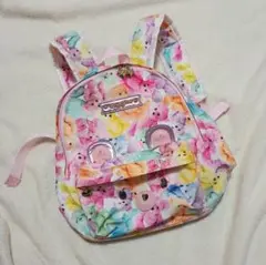 メゾピアノ　テディベア柄　リュック