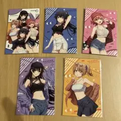 やはり俺の青春ラブコメはまちがっている　ドンキ　購入特典　カード　全種　俺ガイル
