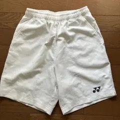 YONEX ホワイト ハーフパンツ SS