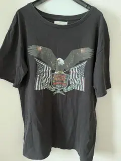 【Ungrid /アングリット】ヴィンテージデザイン　イーグル半袖Tシャツ