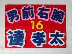 野球応援ボード　ファイターズ　達孝太　選手