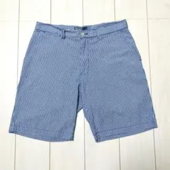 【美品】Polo Ralph Lauren シアサッカーギンガムチェック パンツ